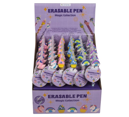 Στυλό Που Σβήνει Magical Πλαστικό 14.5cm Σε 6 Σχέδια