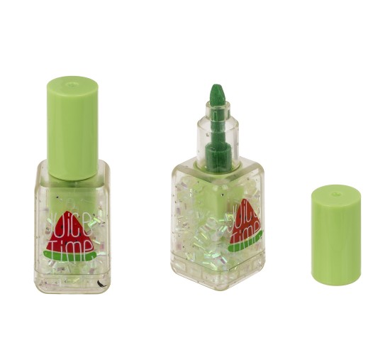 Βαφή Νυχιών Highlighter Με Glitter 2.3x7cm Σε 6 Χρώματα Βαφή Νυχιών Highlighter Με Glitter 2.3x7cm Σε 6 Χρώματα