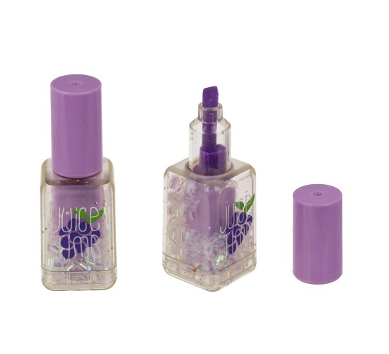 Βαφή Νυχιών Highlighter Με Glitter 2.3x7cm Σε 6 Χρώματα Βαφή Νυχιών Highlighter Με Glitter 2.3x7cm Σε 6 Χρώματα