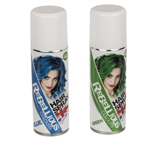 Σπρέι Μαλλιών 125ml 100% Vegan Σε 2 Χρώματα (Μπλε/Πράσινο) 1Τμχ Σπρέι Μαλλιών 125ml 100% Vegan Σε 2 Χρώματα (Μπλε/Πράσινο) 1Τμχ