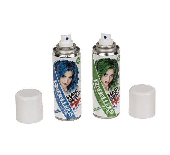 Σπρέι Μαλλιών 125ml 100% Vegan Σε 2 Χρώματα (Μπλε/Πράσινο) 1Τμχ Σπρέι Μαλλιών 125ml 100% Vegan Σε 2 Χρώματα (Μπλε/Πράσινο) 1Τμχ