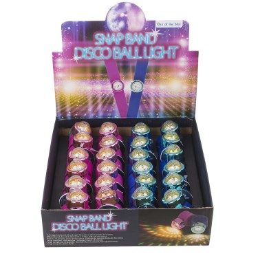 Βραχιολάκι Χεριού Disco Ball Με Φως Σε 2 Χρώματα