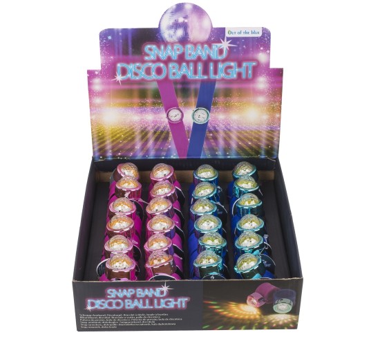 Βραχιολάκι Χεριού Disco Ball Με Φως Σε 2 Χρώματα Βραχιολάκι Χεριού Disco Ball Με Φως Σε 2 Χρώματα