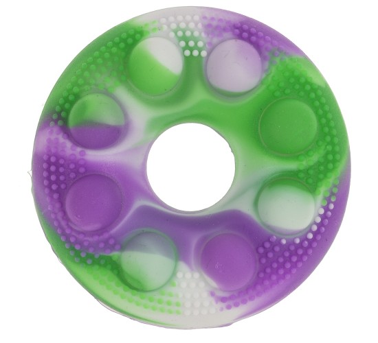 Παιχνίδι Fidget Donut Σιλικόνη 7x3.5cm Σε 4 Χρώματα Παιχνίδι Fidget Donut Σιλικόνη 7x3.5cm Σε 4 Χρώματα