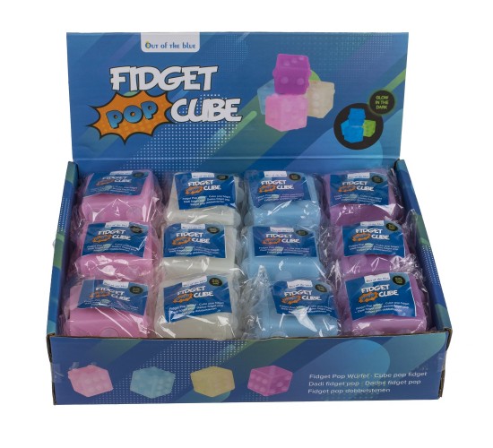 Παιχνίδι Fidget Κύβος Φωσφορίζει Στο Σκοτάδι 5cm Σε 4 Χρώματα Παιχνίδι Fidget Κύβος Φωσφορίζει Στο Σκοτάδι 5cm Σε 4 Χρώματα