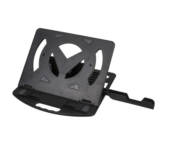 Βάση Για Laptop/Tablet Περιστρεφόμενη Με Ενσωματωμένη Βάση Για Κινητό Μαύρο ABS 28x28x2.2cm Βάση Για Laptop/Tablet Περιστρεφόμενη Με Ενσωματωμένη Βάση Για Κινητό Μαύρο ABS 28x28x2.2cm