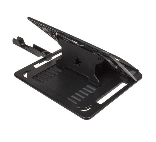 Βάση Για Laptop/Tablet Περιστρεφόμενη Με Ενσωματωμένη Βάση Για Κινητό Μαύρο ABS 28x28x2.2cm Βάση Για Laptop/Tablet Περιστρεφόμενη Με Ενσωματωμένη Βάση Για Κινητό Μαύρο ABS 28x28x2.2cm