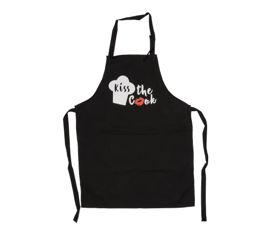 Ποδιά Κουζίνας ‘Cook & Grill’ Μαύρο Βαμβακερό 80x60cm Σε 6 Σχέδια Ποδιά Κουζίνας ‘Cook & Grill’ Μαύρο Βαμβακερό 80x60cm Σε 6 Σχέδια