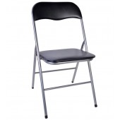 Kαρέκλα πτυσσόμενη ArteLibre Regale Μαύρο 44x48x82cm