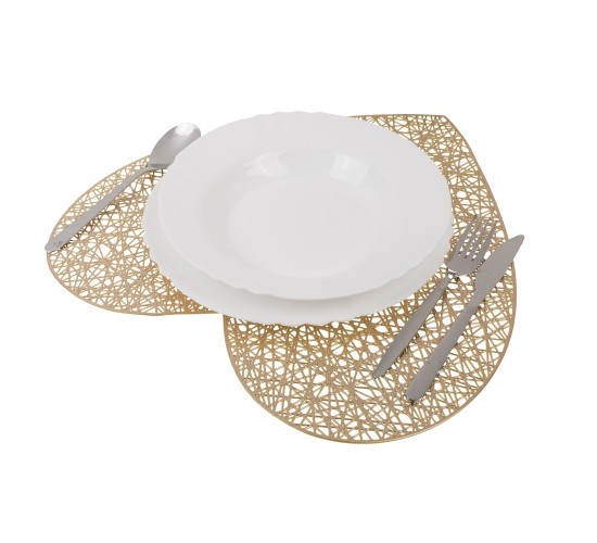 Σουπλά Σε Σχήμα Καρδιάς PVC 39x38cm Σε 2 Χρώματα Σουπλά Σε Σχήμα Καρδιάς PVC 39x38cm Σε 2 Χρώματα