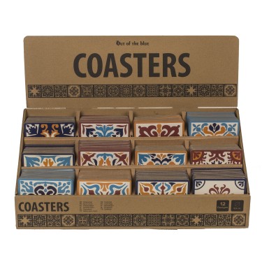 Σουβέρ Φελού Μωσαϊκό 9.5x9.5x0.5cm Σε 12 Σχέδια