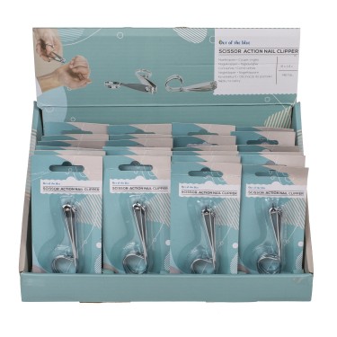 Νυχοκόπτης Ψαλίδι Μέταλλο 8x1.4cm