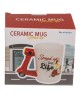 Κούπα Σκούτερ 375ml ‘Speed Up Your Ride’ Λευκό/Κόκκινο Κεραμικό 13.5x11cm Κούπα Σκούτερ 375ml ‘Speed Up Your Ride’ Λευκό/Κόκκινο Κεραμικό 13.5x11cm