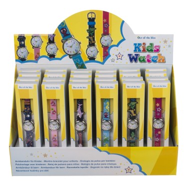 Ρολόι Χεριού Παιδικό Με Δείκτες Σε 6 Σχέδια