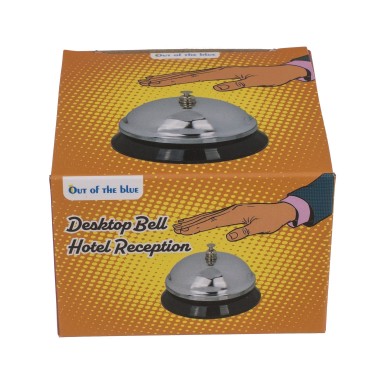 Κουδούνι Υποδοχής Ξενοδοχείου Σε Πλαστική Βάση 8cm