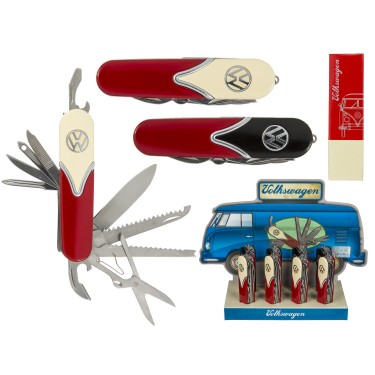 Σουγιάς Μεταλλικός Σχέδιο Volkswagen 10 Λειτουργιών Σε 2 Χρώματα
