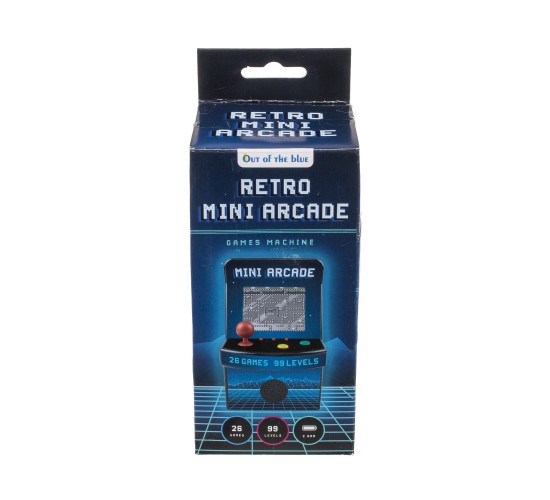 Παιχνίδι Mini Arcade Retro Με 26 Παιχνίδια Μπαταρίας Πλαστικό 12.7x7cm Παιχνίδι Mini Arcade Retro Με 26 Παιχνίδια Μπαταρίας Πλαστικό 12.7x7cm