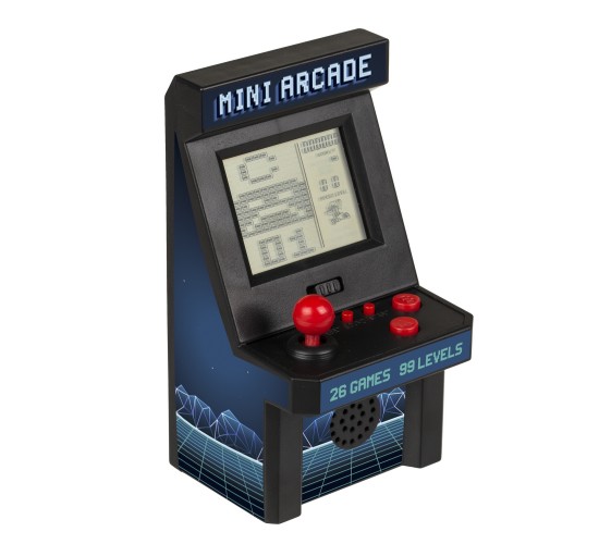 Παιχνίδι Mini Arcade Retro Με 26 Παιχνίδια Μπαταρίας Πλαστικό 12.7x7cm Παιχνίδι Mini Arcade Retro Με 26 Παιχνίδια Μπαταρίας Πλαστικό 12.7x7cm