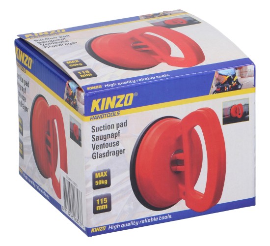 Βεντούζα 115mm Πλαστικό Κόκκινο KINZO Βεντούζα 115mm Πλαστικό Κόκκινο KINZO