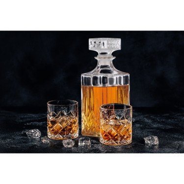 Καράφα Ουίσκι 0.8L Γυάλινη ALPINA