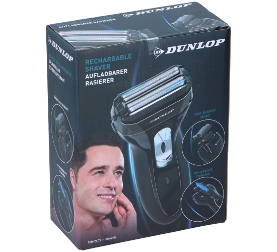 Ξυριστική Μηχανή Επαναφορτιζόμενη 600mAh DUNLOP Ξυριστική Μηχανή Επαναφορτιζόμενη 600mAh DUNLOP