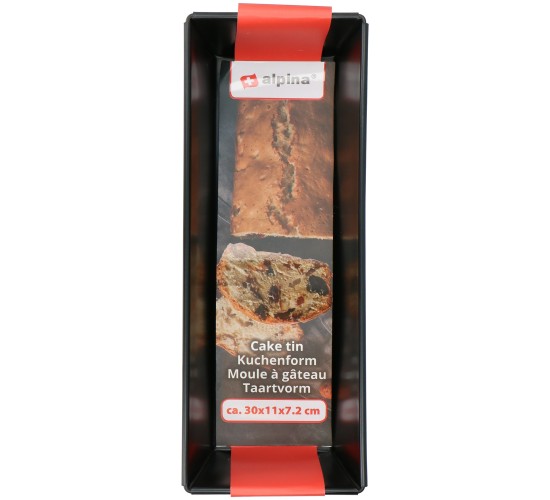 Φόρμα Κέικ 30x11x7.2cm ALPINA Φόρμα Κέικ 30x11x7.2cm ALPINA