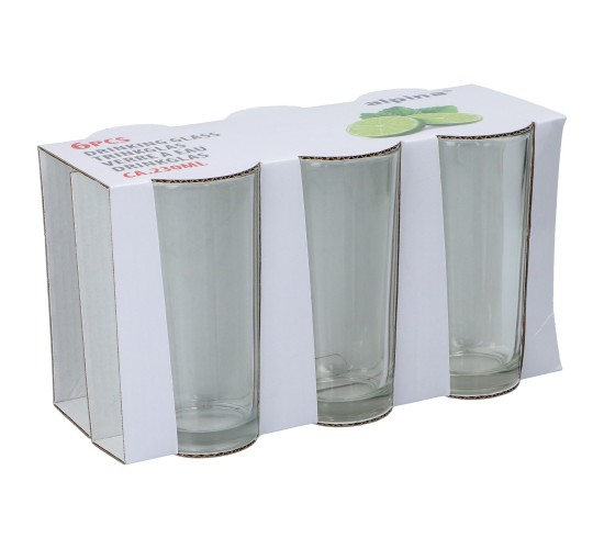 Ποτήρια Ποτού 230ml 6Τμχ ALPINA Ποτήρια Ποτού 230ml 6Τμχ ALPINA