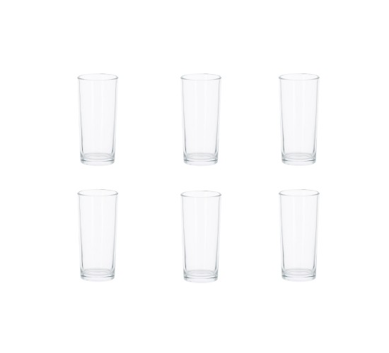 Ποτήρια Ποτού 230ml 6Τμχ ALPINA Ποτήρια Ποτού 230ml 6Τμχ ALPINA