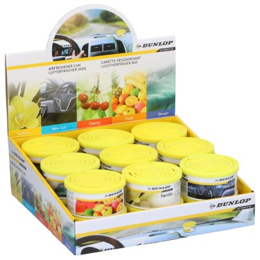 Αρωματικό Αυτοκινήτου Κουτί 70gr 5 Αρώματα DUNLOP