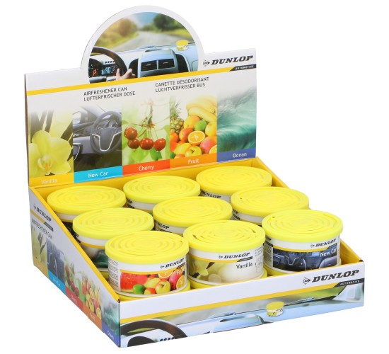 Αρωματικό Αυτοκινήτου Κουτί 70gr 5 Αρώματα DUNLOP