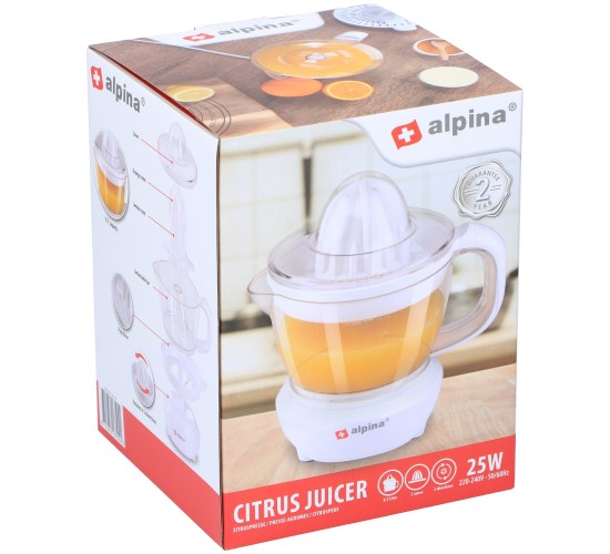 Αποχυμωτής 700ml 25W Λευκός ALPINA Αποχυμωτής 700ml 25W Λευκός ALPINA