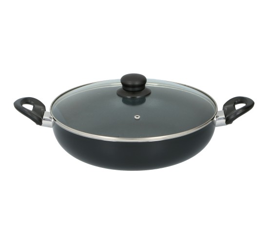 Τηγάνι με Γυάλινο Καπάκι D28cm ALPINA