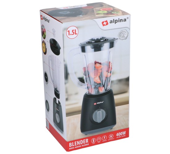 Μπλέντερ 1.5L 400W ALPINA