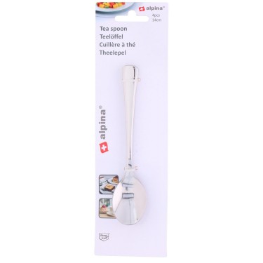 Κουταλάκια Τσαγιού 4Τμχ 14cm ALPINA