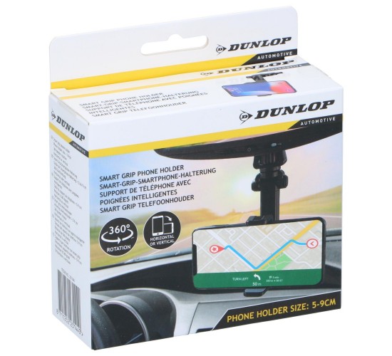 Βάση Κινητού Smart Grip 5-9cm DUNLOP Βάση Κινητού Smart Grip 5-9cm DUNLOP