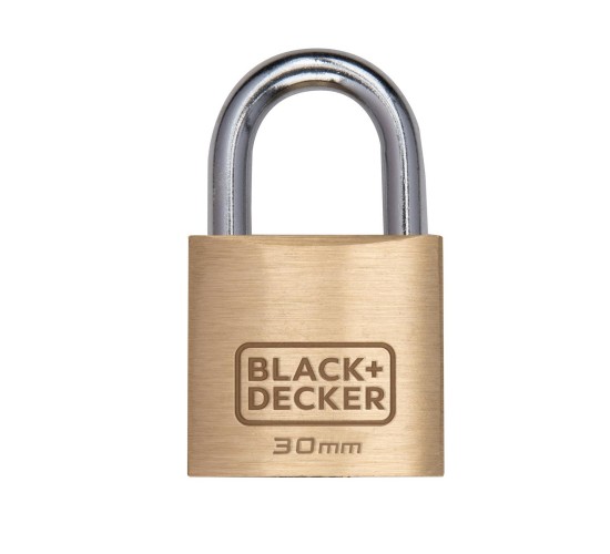 Λουκέτο 30mm Standard Shackle BLACK DECKER Λουκέτο 30mm Standard Shackle BLACK DECKER