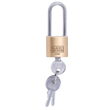Λουκέτο 25mm Μεγάλο Στεφάνι BLACK DECKER