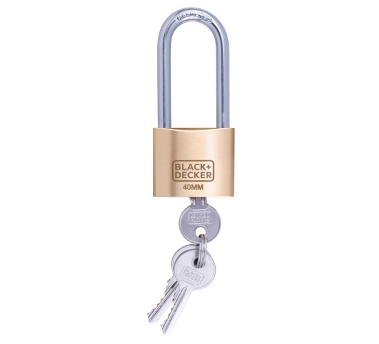 Λουκέτο 40mm Μεγάλο Στεφάνι BLACK DECKER