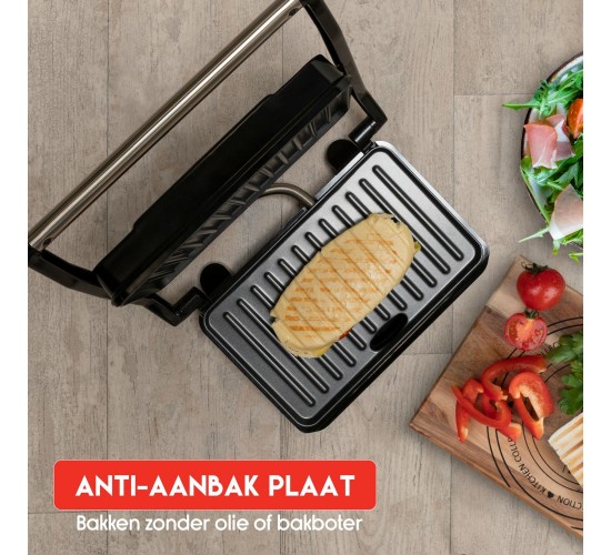 Συσκευή Panini 750W ALPINA Συσκευή Panini 750W ALPINA