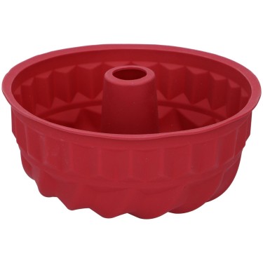 Φόρμα Κέικ Bundt Σιλικόνη 24x24x10.5cm ALPINA Σε 2 Χρώματα