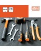 Χαλάκι Αντιολισθητικό Γκρι/Μαύρο 45x125cm PVC BLACK DECKER 2Τμχ Χαλάκι Αντιολισθητικό Γκρι/Μαύρο 45x125cm PVC BLACK DECKER 2Τμχ
