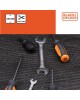 Χαλάκι Αντιολισθητικό Γκρι/Μαύρο 45x125cm PVC BLACK DECKER 2Τμχ Χαλάκι Αντιολισθητικό Γκρι/Μαύρο 45x125cm PVC BLACK DECKER 2Τμχ