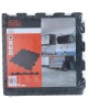 Πλακάκια Δαπέδου Μαύρα 40x40cm BLACK DECKER 6Τμχ Πλακάκια Δαπέδου Μαύρα 40x40cm BLACK DECKER 6Τμχ