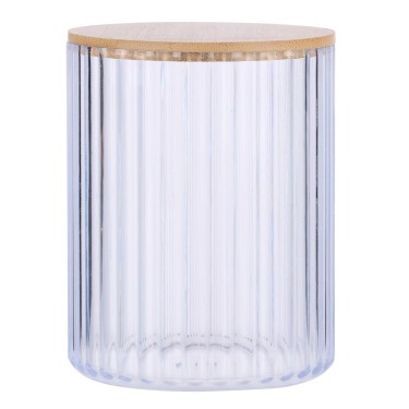 Οργανωτής Καλλυντικών με Καπάκι Μπαμπού 9.5x13.5cm