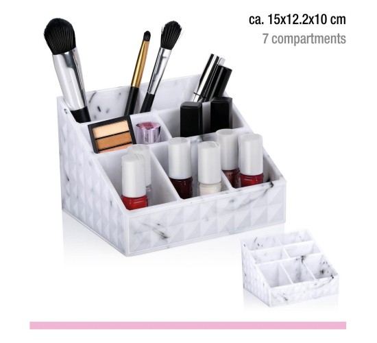 Οργανωτής Καλλυντικών με 7 Θέσεις 15x12.2x10cm Οργανωτής Καλλυντικών με 7 Θέσεις 15x12.2x10cm