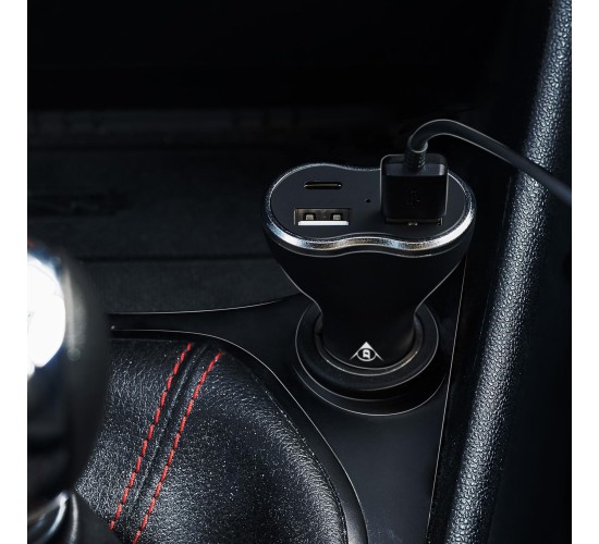 Φορτιστής Αυτοκινήτου 2xUSB A 2xUSB C DUNLOP Φορτιστής Αυτοκινήτου 2xUSB A 2xUSB C DUNLOP