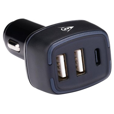 Φορτιστής Αυτοκινήτου 2xUSB A   USB C DUNLOP