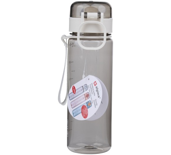Μπουκάλι Νερού 600ml Πολύχρωμο ALPINA Μπουκάλι Νερού 600ml Πολύχρωμο ALPINA