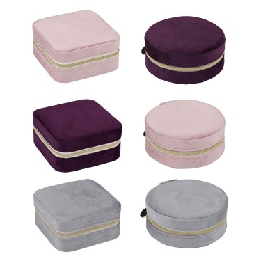 Βελούδινο Κουτί Κοσμημάτων 2 Σχέδια