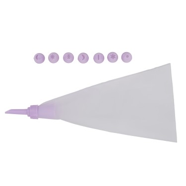 Σετ Σακούλα Ζαχαροπλαστικής 9Τμχ 3 Χρώματα ALPINA